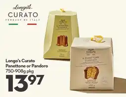 Longo's Longo's Curato Panettone or Pandoro offer
