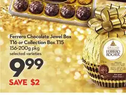 Longo's Chocolate Jewel Box T16 or Collection Box T15 offer