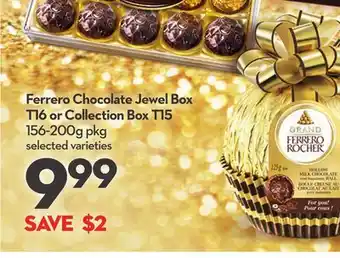 Longo's Chocolate Jewel Box T16 or Collection Box T15 offer