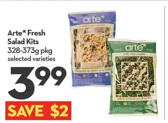Longo's Arte* Fresh Salad Kits offer