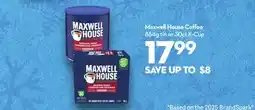 Longo's Maxwell House Coffee offer