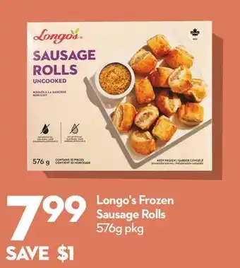 Longo's Longo's Frozen Sausage Rolls offer