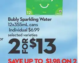 Longo's Sparkling Water offer