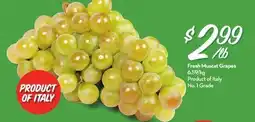 Longo's Fresh Muscat Grapes offer