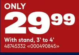 RONA Real tree, real magic With stand, 3' to 4' offer