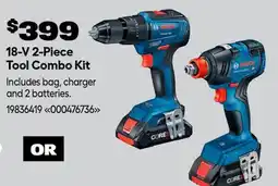 RONA BOSCH 18-V 2-Piece Tool Combo Kit offer