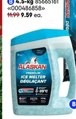 RONA 4.5-kg sizes of ALASKAN ice melters offer