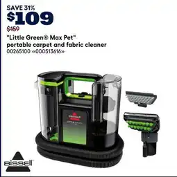 RONA Bissell Little Green Max Pet portable carpet and fabric cleaner offer