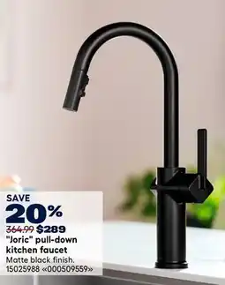 RONA MOEN Joric pull-down kitchen faucet offer