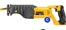 RONA DEWALT 20-Volt Max Cordless Reciprocating Saw offer