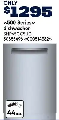 RONA BOSCH 500 Series dishwasher offer