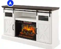 RONA LANDON & CO. multimedia electric fireplaces, 60, white offer