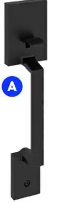 RONA WEISER Amador handleset, matte black finish offer