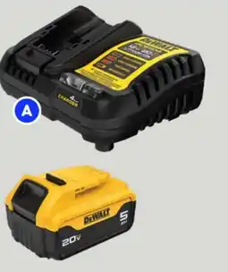 RONA DEWALT Battery and charger starter kit offer