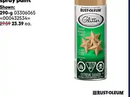 RONA RUST-OLEUM glitter spray paint 290-g offer