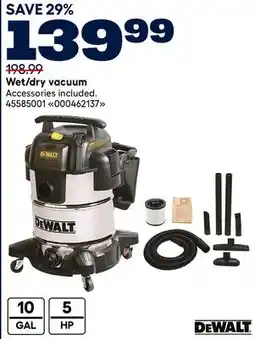 RONA DEWALT Wet/dry vacuum offer