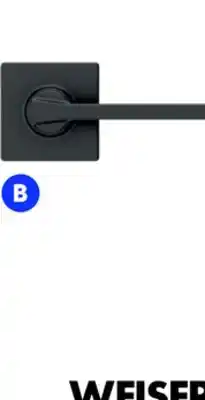 RONA Casey passage lever, matte black finish offer