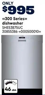 RONA BOSCH 300 Series dishwasher offer