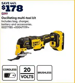 RONA DEWALT Oscillating multi-tool kit offer