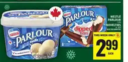 Food Basics NESTLÉ PARLOUR OR NOVELTIES offer