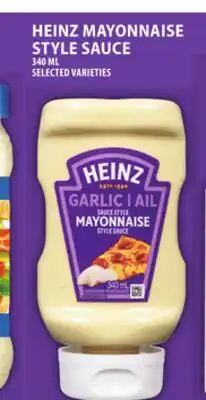 Food Basics HEINZ MAYONNAISE STYLE SAUCE offer
