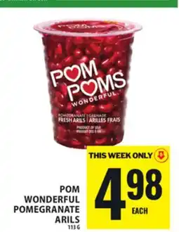 Food Basics POM WONDERFUL POMEGRANATE ARILS offer