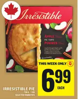Food Basics IRRESISTIBLE PIE offer