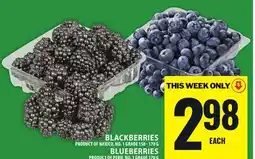 Food Basics BLACKBERRIES offer