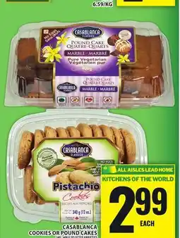 Food Basics CASABLANCA COOKIES OR POUND CAKES offer