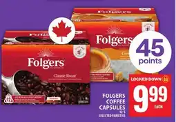 Food Basics FOLGERS COFFEE CAPSULES offer