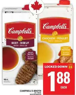 Food Basics CAMPBELL'S BROTH offer