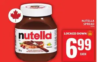 Food Basics NUTELLA SPREAD offer