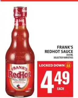 Food Basics FRANK'S REDHOT SAUCE offer