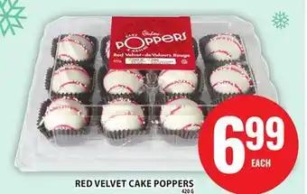 Food Basics RED VELVET CAKE POPPERS offer