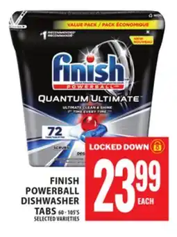 Food Basics FINISH POWERBALL DISHWASHER TABS offer