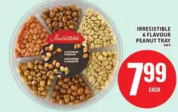 Food Basics IRRESISTIBLE 6 FLAVOUR PEANUT TRAY offer