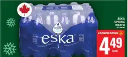 Food Basics ESKA SPRING WATER offer