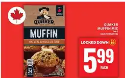 Food Basics QUAKER MUFFIN MIX offer