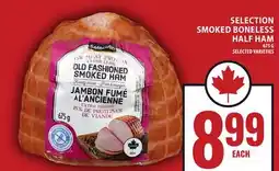 Food Basics SELECTION SMOKED BONELESS HALF HAM offer