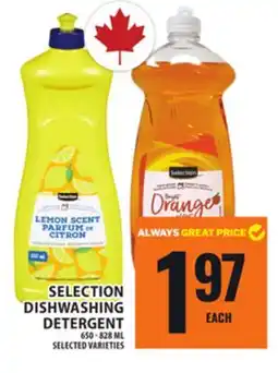 Food Basics SELECTION DISHWASHING DETERGENT offer