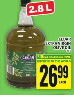 Food Basics CEDAR EXTRA VIRGIN OLIVE OIL offer