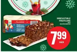Food Basics IRRESISTIBLE FRUITCAKE offer