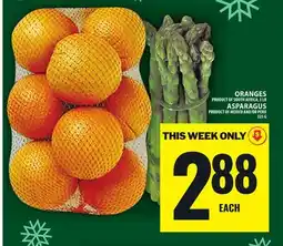 Food Basics ORANGES OR ASPARAGUS offer