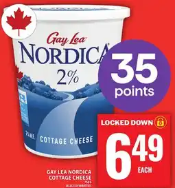 Food Basics GAY LEA NORDICA COTTAGE CHEESE offer