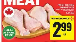 Food Basics FRESH CHICKEN DRUMSTICKS offer
