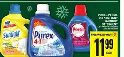 Food Basics PUREX, PERSIL OR SUNLIGHT LAUNDRY DETERGENT offer