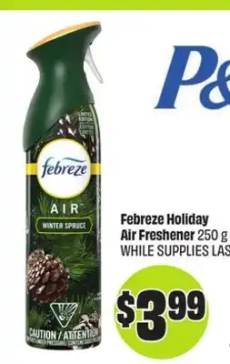 Chalo FreshCo Febreze Holiday Air Freshener 250 g offer
