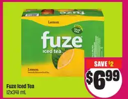 Chalo FreshCo Fuze Iced Tea 12x341 mL offer