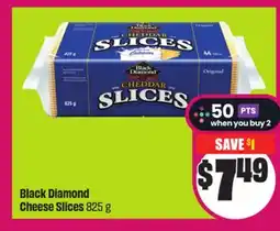 Chalo FreshCo Black Diamond Cheese Slices 825 g offer