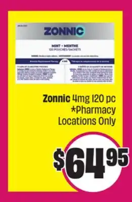 Chalo FreshCo Zonnic 4mg 120 pc offer